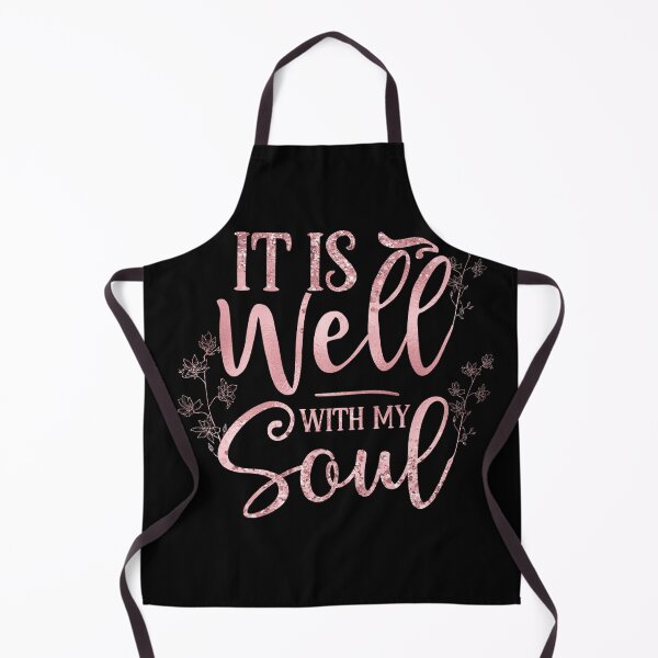 Item preview, It Is Well With My Soul | Christian Quotes  designed and sold by ModernStyleBoho.