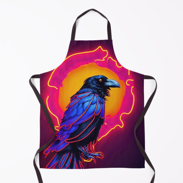 Artikelvorschau, Raven Halloween Neon entworfen und verkauft von ComicsFactory.