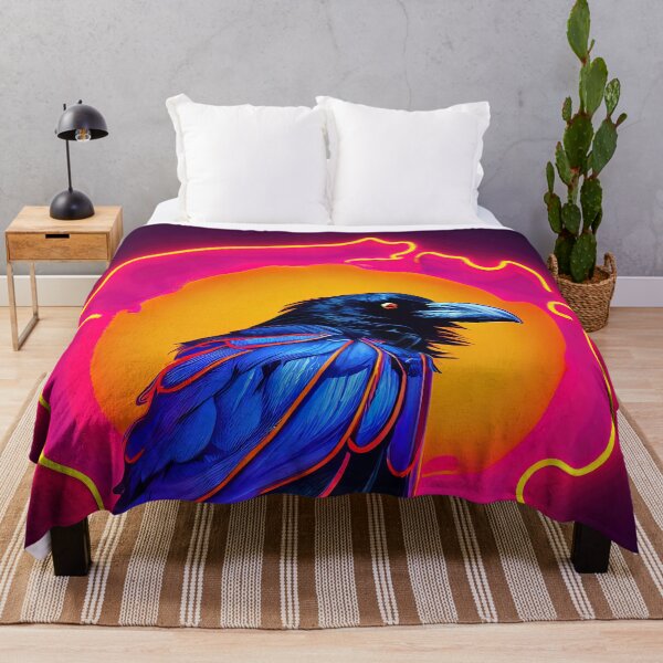 Item preview, Raven Halloween Neon designed and sold by ComicsFactory.