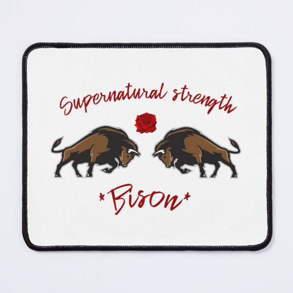 Item preview, Supernatural Strength Bison designed and sold by The best online style shop.