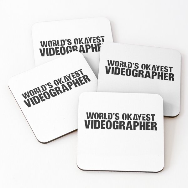 Item preview, World's Okayest Videographer designed and sold by TeesYouWant.