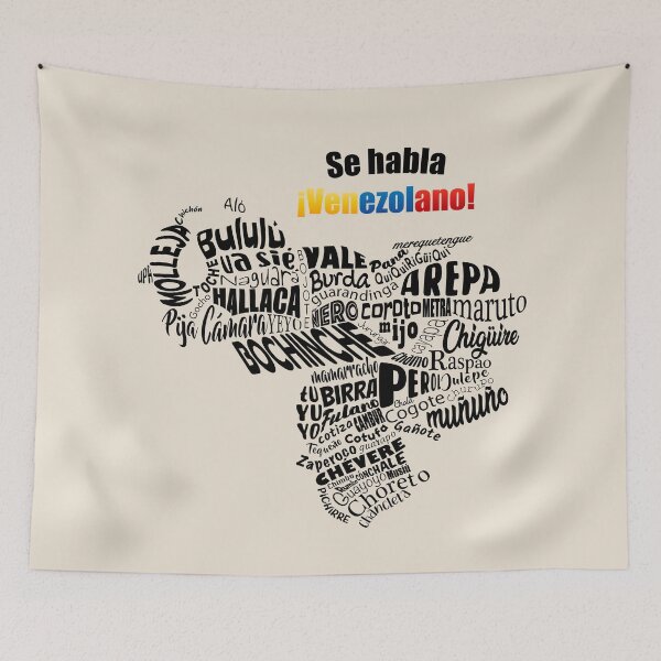 Item preview, We speak Venezuelan - Word Art designed and sold by mimogoshopping.