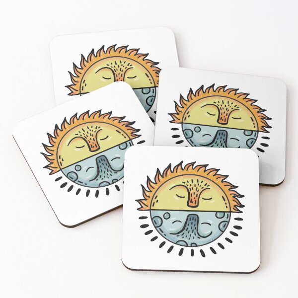 Item preview, Sun and moon designed and sold by anaellelaurent.
