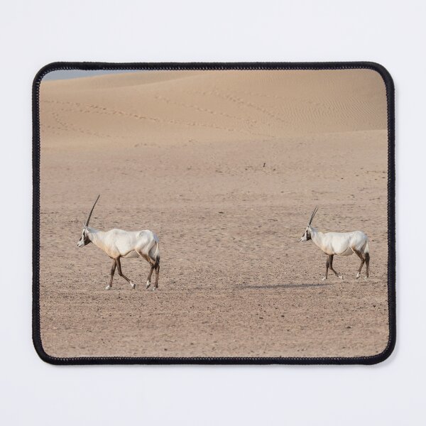 Item preview, Two Oryx walking in the desert designed and sold by stedata.