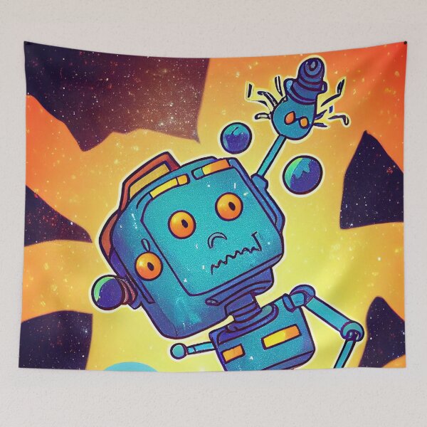 Artikelvorschau, Robot Halloween  entworfen und verkauft von ComicsFactory.