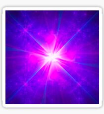 Celestial Vision Framework ~ Fractal Art Sticker