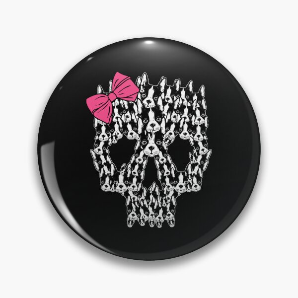 Item preview, Boston Terrier Sugar Skull Relaxed Fit designed and sold by AlbinHartwig.