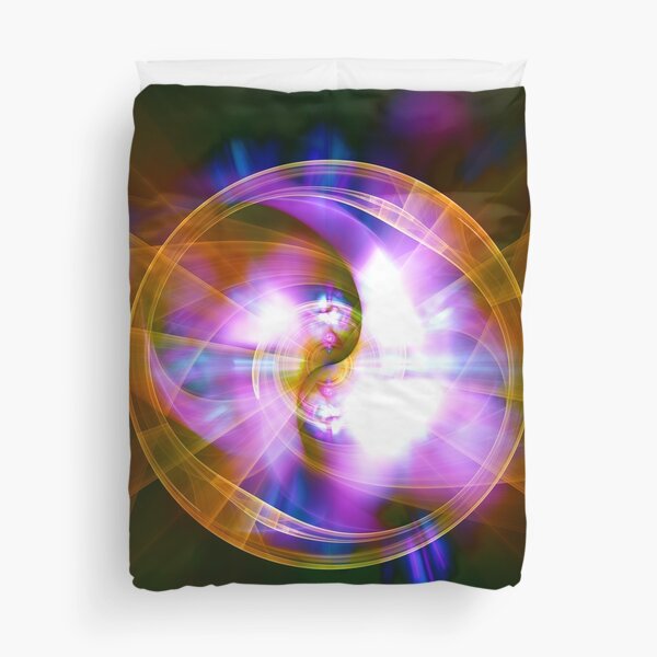 Show Me Your Energy ~ Fractal Art Duvet Cover