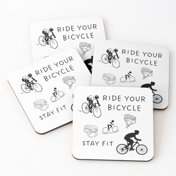 Item preview, Ride Your Bicycle Stay Fit. designed and sold by MICKSPIKS.