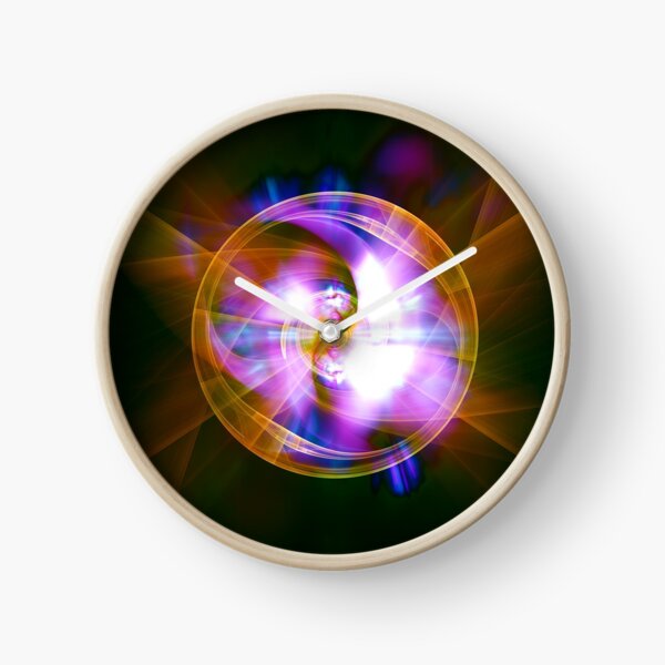 Show Me Your Energy ~ Fractal Art Clock