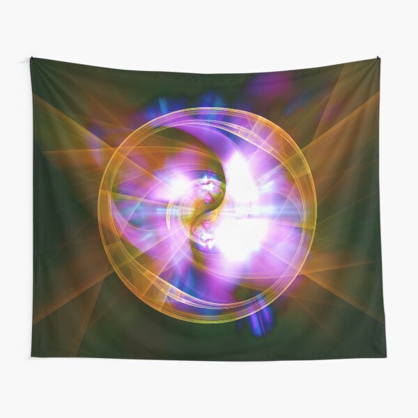 Show Me Your Energy ~ Fractal Art Tapestry