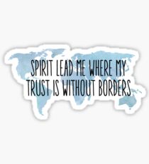 Spirit Lead Me Sticker
