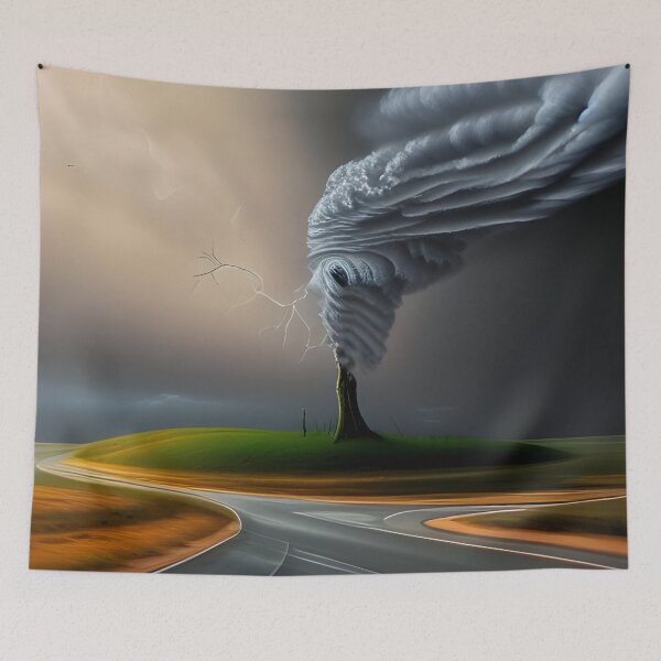 Item preview, AI Generated Art, Tornado Tree  designed and sold by ACC .