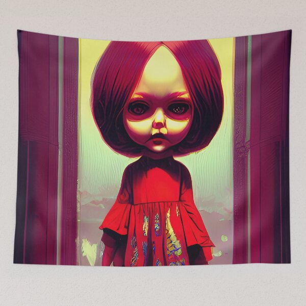 Item preview, Doll in Red Dress designed and sold by PlacidHinds.