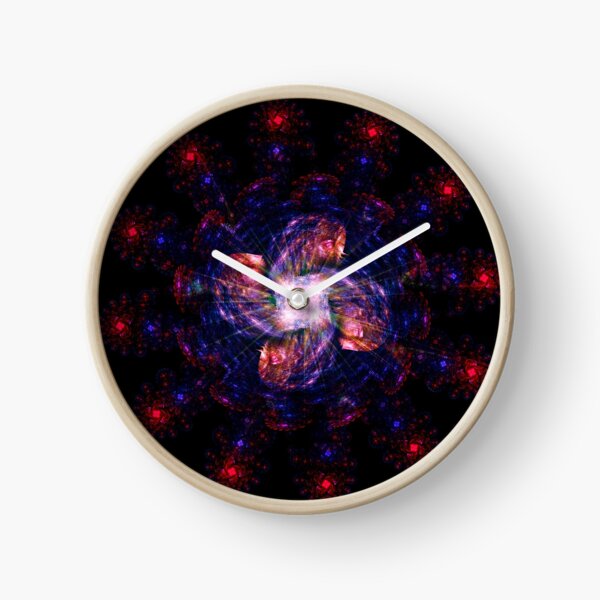 Atomic Headdress of The Sun ~ Fractal Art Clock