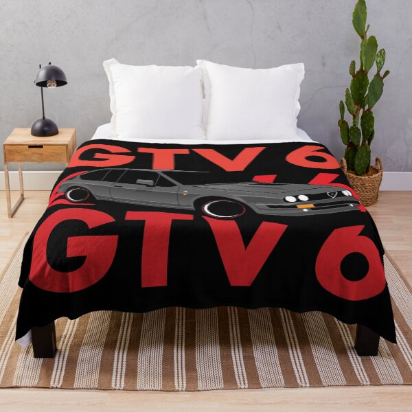 Item preview, Alfa Red Gray GTV6 Illustration designed and sold by blackdogshop.