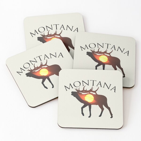 Item preview, Montana Elk Sunrise designed and sold by Whisperingpeaks.