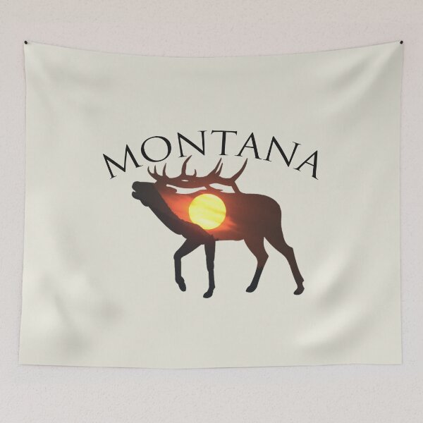 Item preview, Montana Elk Sunrise designed and sold by Whisperingpeaks.