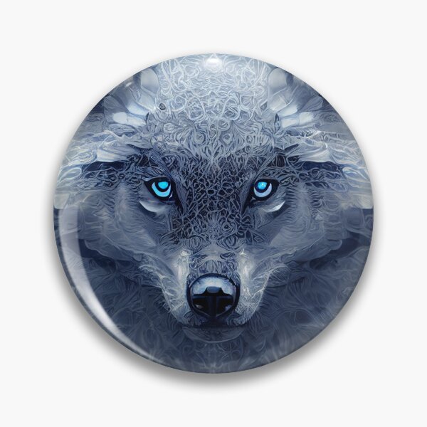 Item preview, Blue Cosmic Wolf designed and sold by KasparBakken.