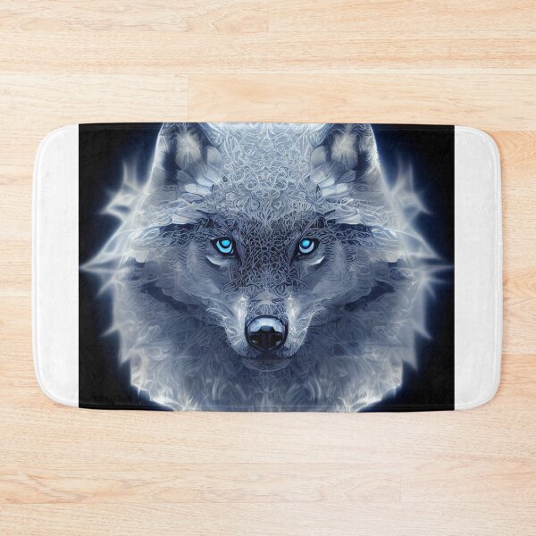Item preview, Blue Cosmic Wolf designed and sold by KasparBakken.