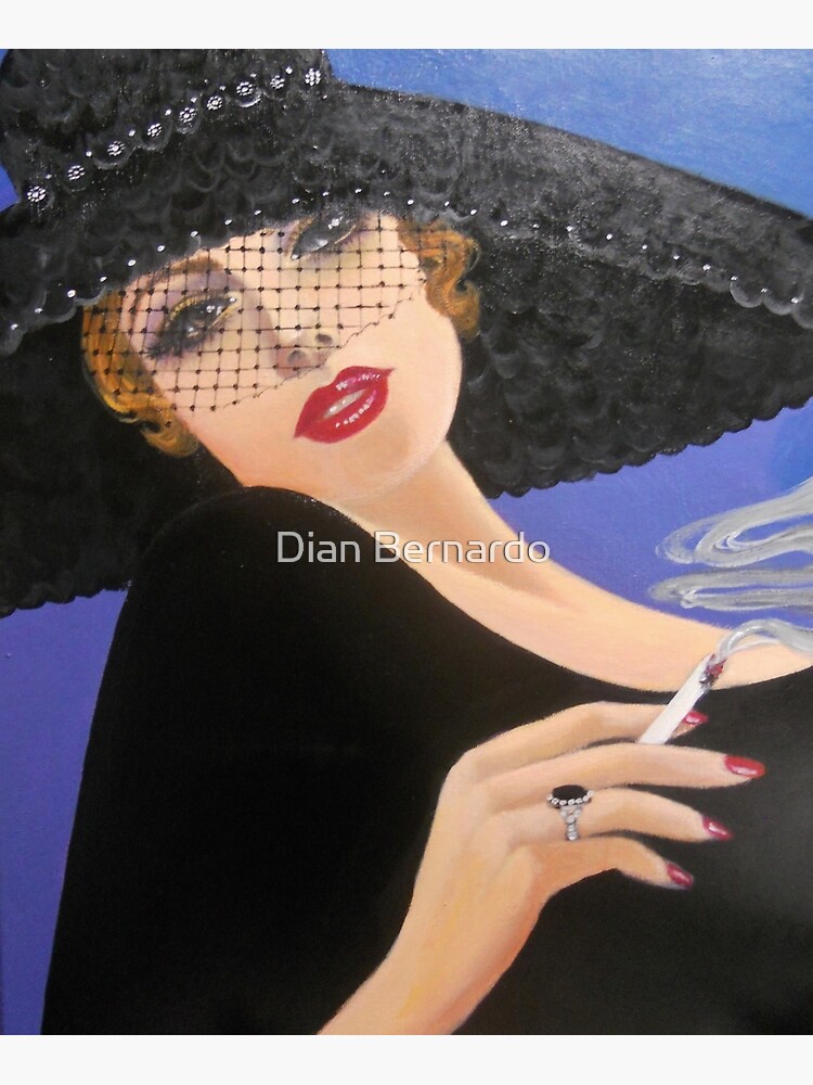 Old Hollywood Glamour Greeting Card for Sale by Dian Bernardo