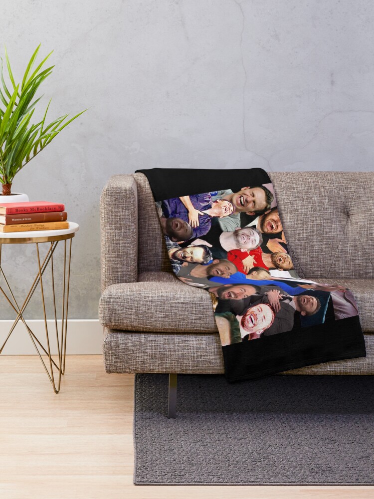"Chris Evans Laughing" Throw Blanket for Sale by beaunana Redbubble