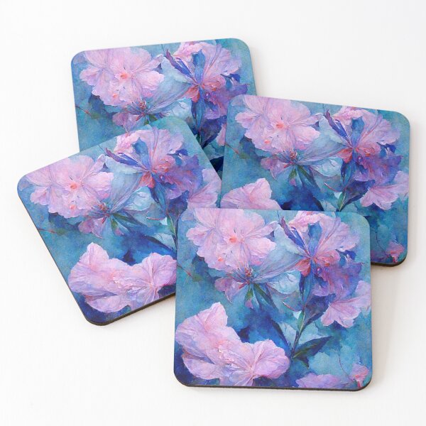 Item preview, Azaleas rosadas abstractas - Midjourney designed and sold by Feantil.
