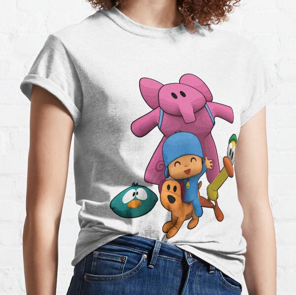 Pocoyo Pocoyo Fishing T-Shirt, Kids Boy Girl 1-10 Years Old Merch