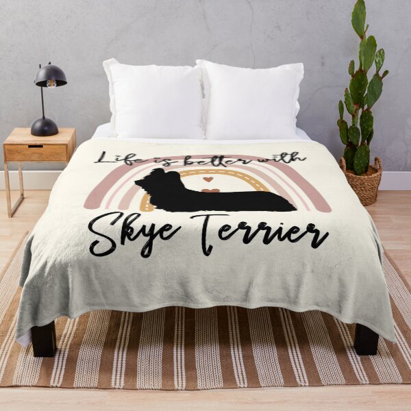 Item preview, Skye Terrier Dog Rainbow Aesthetic Boho designed and sold by rafaeltto.