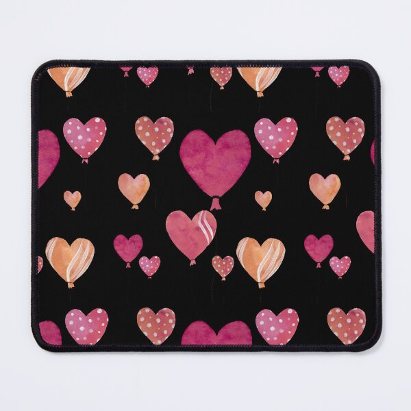 Item preview, Balloons pink seamless pattern designed and sold by Yana Mustafina | Boho Soulful Designs.