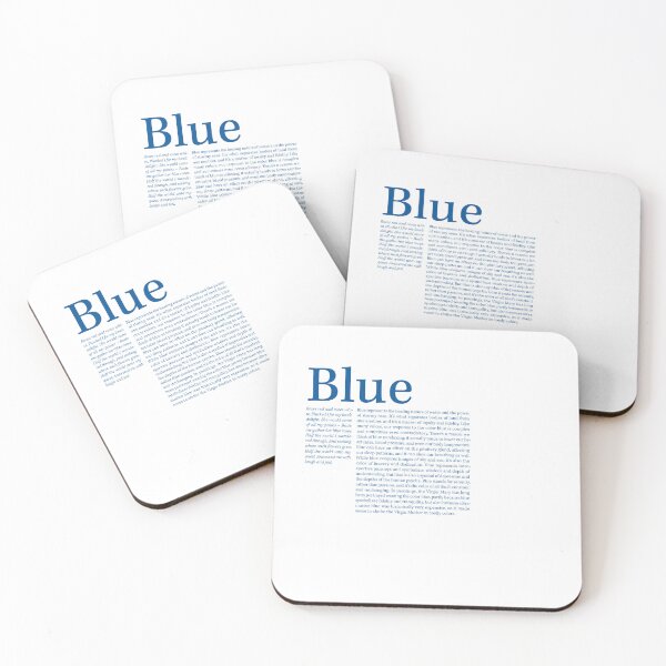 Item preview, Blue — The color blue poster designed and sold by Xira-X.