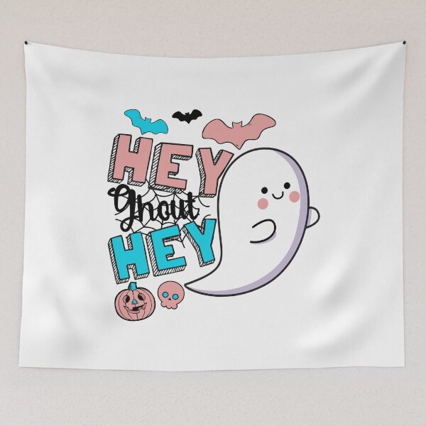 Item preview, Hey Ghout Hey, Halloween Quote designed and sold by OB-Store.
