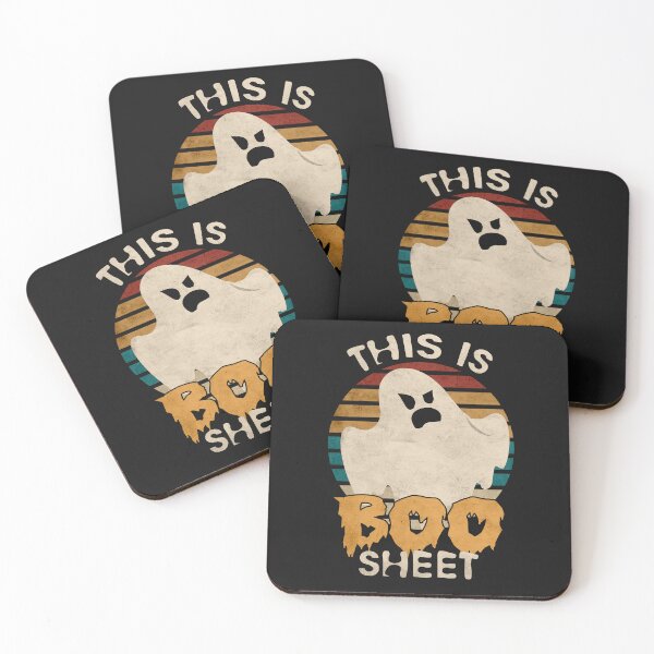 Item preview, This Is Boo Sheet Retro Ghost Halloween Costume for Men Women Kids Funny designed and sold by alenaz.
