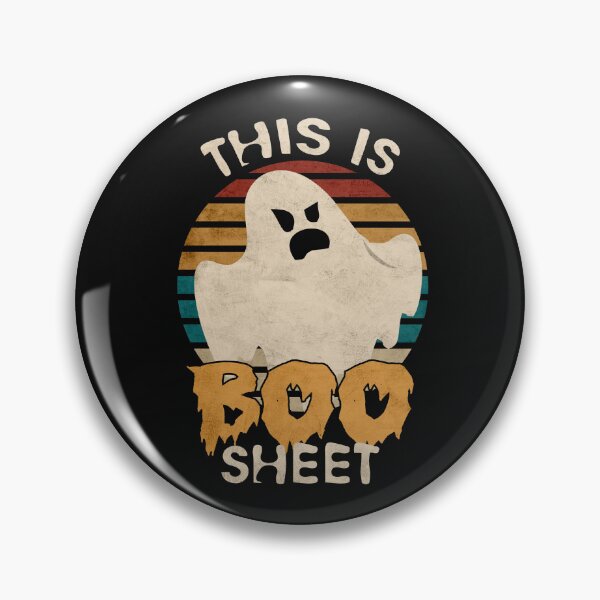 Item preview, This Is Boo Sheet Retro Ghost Halloween Costume for Men Women Kids Funny designed and sold by alenaz.