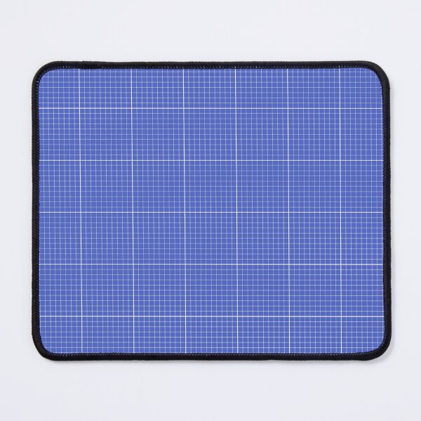 Item preview, Plain Blueprint Style White Grid on Blue Engineering Design designed and sold by GMODISM.