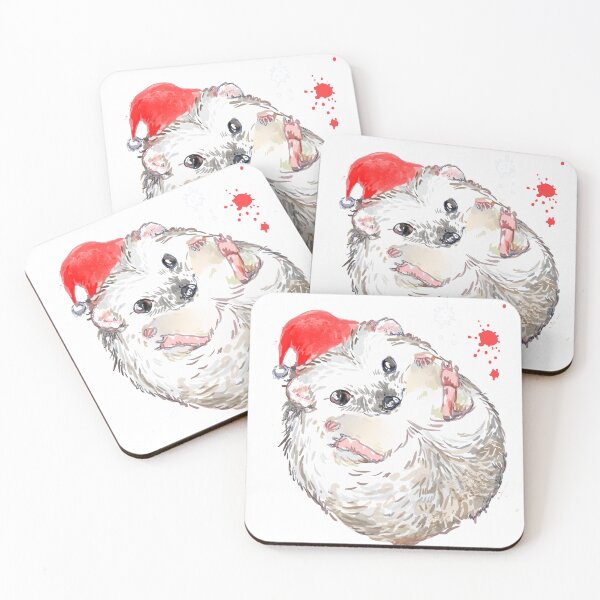 Item preview, Copy of Hedgehog with Santa Hat designed and sold by Schertel.