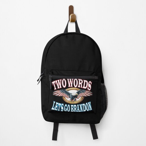 Item preview, Two Words Let's Go Brandon T-shert designed and sold by SolonaPrints.