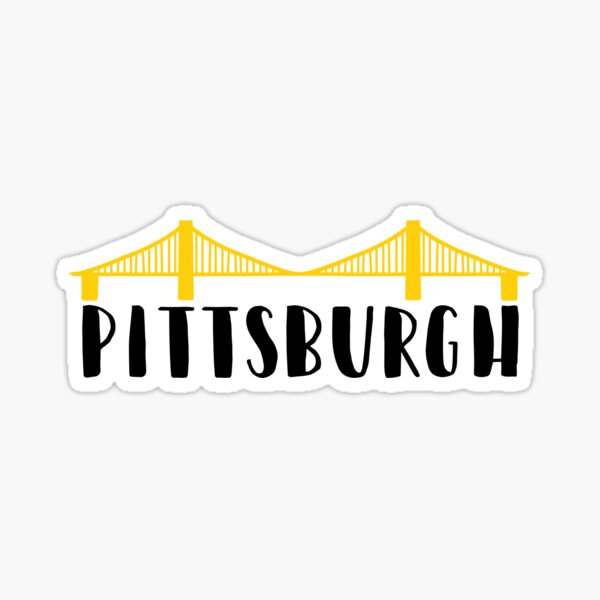 Pittsburgh City of Bridges Sticker