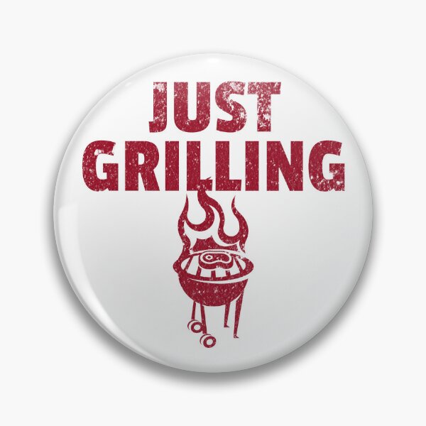 Item preview, Just Grilling - Cookout Humor - BBQ Gift For Chef designed and sold by AlanPhotoArt.