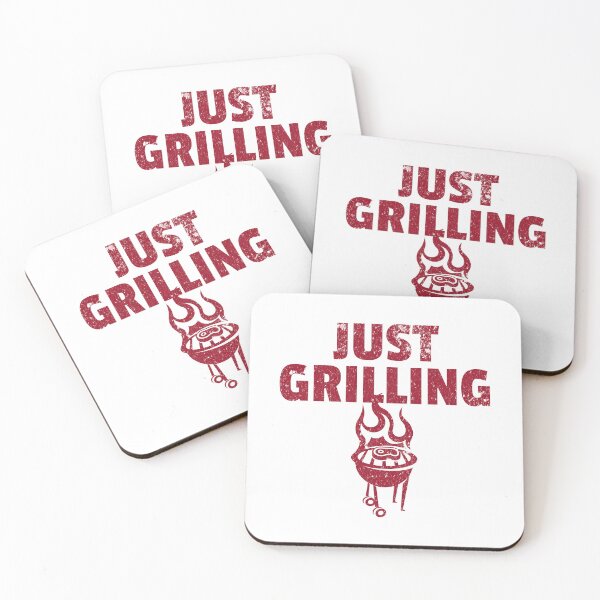 Item preview, Just Grilling - Cookout Humor - BBQ Gift For Chef designed and sold by AlanPhotoArt.