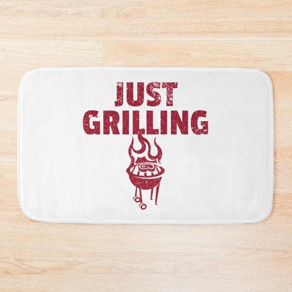 Item preview, Just Grilling - Cookout Humor - BBQ Gift For Chef designed and sold by AlanPhotoArt.