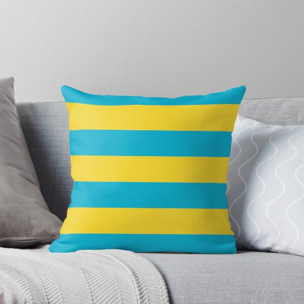 Item preview, Blue Atoll and Vibrant Yellow Exotic Colour Patterns designed and sold by byskillbytalent.