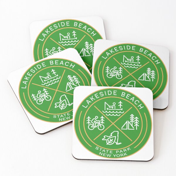 Item preview, Lakeside Beach State Park Heraldic Logo designed and sold by VanyaKar.