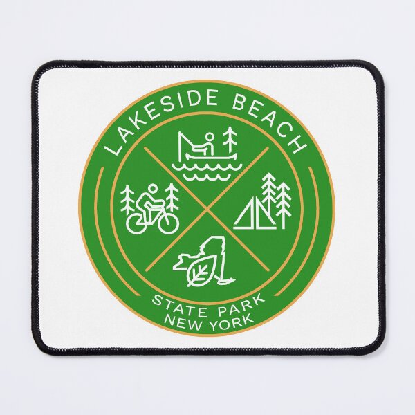 Item preview, Lakeside Beach State Park Heraldic Logo designed and sold by VanyaKar.