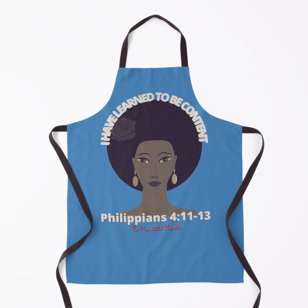 Item preview, I Have Learned to be Content KJV - Cornflower designed and sold by TheReporter1.