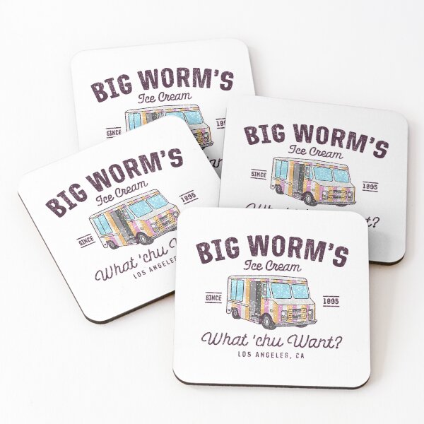Item preview, big worm's ice cream           designed and sold by EilatanMarket.