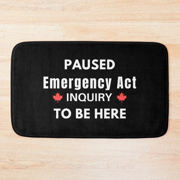 Item preview, Emergency Act  - Freedom Convoy Canada 2022 designed and sold by ViewerEqualsPhoton.