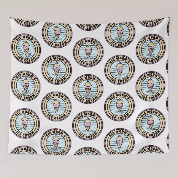 Item preview, Big Worm's Ice Cream                  designed and sold by EilatanMarket.