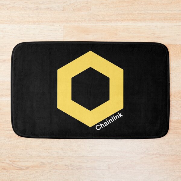 Item preview, Chainlink LINK Crypto Altcoin - Yellow Logo Official Brand Colours designed and sold by CryptoMoods.