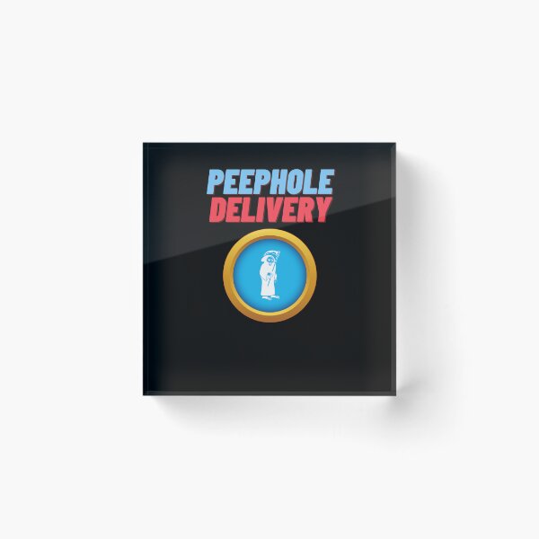 Item preview, PEEPHOLE DELIVERY  designed and sold by LTM-tee.